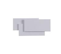 Applique applique murale salle à manger lampe chambre luminaire métal blanc LED L 26cm