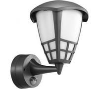 Maclean Applique d'extérieur avec détecteur MCE518 GR 1xE27 IP65 60W Gris