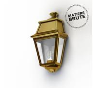 Applique Avenue 2 N°3 E27 laiton brut 072 - PRADIER 102007072