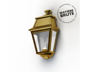 Applique Avenue 2 N°3 E27 laiton brut 072 - PRADIER 102007072