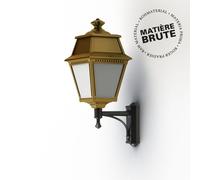 Applique Avenue 2 N°7 LED Laiton brut 072 Diffuseur opale - PRADIER 102121072