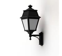 Applique Avenue 2 N°7 LED opale Noir foncé 000 - PRADIER 102121000