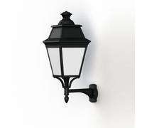 Applique Avenue 3 N°4 LED Warm Noir 000 Diffuseur opale - PRADIER 103115000
