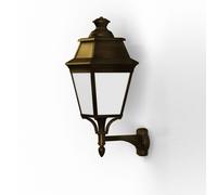 Applique Avenue 3 N°4 LED Warm Patine dorée 009 Diffuseur opale - PRADIER 103115009