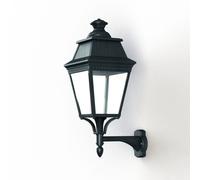 Applique Avenue 3 N°4 LED Warm Patine vert de gris 008 Diffuseur clair - PRADIER 103113008