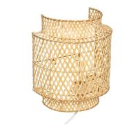 Atmosphera – Applique murale Liby en bambou Ø23 cm Naturel