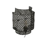 Atmosphera - Applique murale Liby - noir - bambou D23 cm