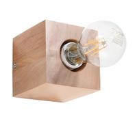 Applique Bois Bois Naturel E27 1 Ariz