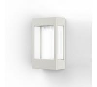 Roger Pradier Brick² N°1 verre clair Fassadenleuchte, blanc pur