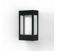 Roger Pradier Brick² N°1 verre clair Fassadenleuchte, gris ardoise