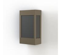 Applique Brick² N°1 PMMA noir Grès 054 - PRADIER 108004054