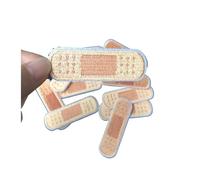 Appliqué Brodé Patchs de réparation broderie à bandes croisées, 3 pièces, sac, veste, jean, dessin animé DIY(Type A)