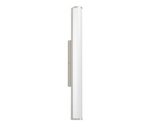 Applique CALNOVA IP44 LED 13W en acier nickel mat 600x50mm