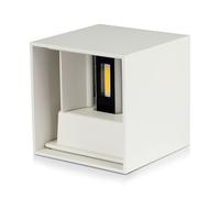 Applique carrée à LED V-TAC - Bridgelux - IP65 Waterproof - Blanc - 11W - 1360 lumens - 3000K