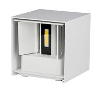 Applique carrée à LED V-TAC - Bridgelux - IP65 Waterproof - Blanc - 5W - 700 Lumens - 4000K