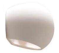 Sollux Lighting - Applique murale Globe en céramique - E27 remplaçable 1x60W - Blanc 18x11x14,5 cm