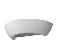 Sollux Lighting Applique OSKAR – Céramique, LED, design géométrique minimaliste, Gris 36x15x7.5 cm