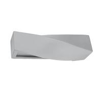 Sollux Lighting Applique murale SIGMA Wave — Céramique, LED, Gris 42x12x14 cm
