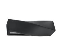 Sollux Applique murale SIGMA Wave céramique LED géométrique noir 42x12x14 cm
