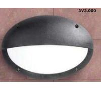 APPLIQUE CLAIRE ET FONCÉE MADDI-HL IP66 E27 NOIR DKL3V3E27A