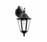 Applique Classique Extérieure 1 Lumière Noir Argent GL1403