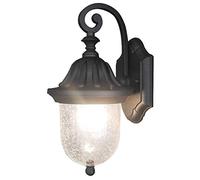 Applique Classique Lampe Extérieure Lanterne Murale Luminaire De Jardin IP23 Noir 2/1/819