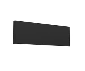 Applique CLIMENE LED 2X5,4W en aluminium noir 255x0x80mm