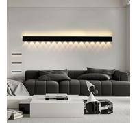 Applique da parete moderna a LED per interni, 3 modalità di Colore, 2700K/4500K/6500K, lampada da parete, Applique da parete, Design su e giù, faretto da parete, striscia Lunga in Ferro per camer