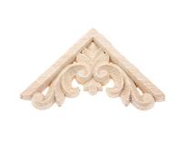 Applique d'angle sculptée en bois, Applique d'angle de sculpture sur bois en chêne, for meubles maison, armoire murale, 6cm/8cm(6x6cm)