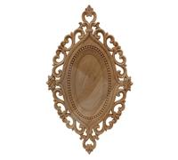 Applique d'angle sculptée en bois, Applique sculptée en bois for meubles de plusieurs tailles(24x39cm/9.4x15.4inch)