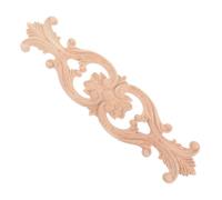 Applique Décorative en Bois Sculpté, Style Classique, Kaki pour Meuble | Finition Élégante, Effet de Surface Soigné, pour Cadres de Miroir et Portes de Placard, Usage DIY