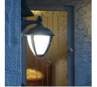 Applique descendante noire mate UNITE - LUTEC - LED intégrée - 9W - 330 lumens - 3000K - IP44 - 230V - Classe I