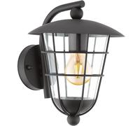 Applique D'Extérieur À 1 Lumière Noir Moderne Coll GL1353