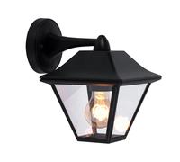 Applique d'extérieur ALU, éclairage de façade, lanterne de jardin et de cour, lampe en verre V-TAC 8686