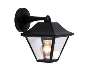 Applique d'extérieur ALU, éclairage de façade, lanterne de jardin et de cour, lampe en verre V-TAC 8686