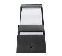 EDO Applique Murale Exterieur ZOFIN, lampe murale en aluminium noir IP44, applique murale avec douille E27, max. 1x40 Watt, Eclairage Décoration Lumière, lampe d'entrée pour ampoules LED, EDO777354