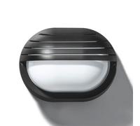 Applique D'extérieur Classique Eko 19 Grill, Noire Noir