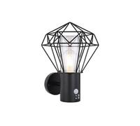 Globo - Applique d'extérieur en Inox - H. 34 cm - Noir Noir