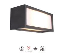 Applique d'extérieur Grigio Oscuro IP65 25 cm Mantra - 7050