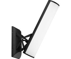 Applique d'extérieur LED ALU plot terrasse façade gris clair réglable Globo 34185