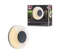 Applique D'extérieur Led Aureva Ip65 Rond 220 Mm 2200 - 4000k 20,5w 1730lm 230v Anthracite, Blanc Polycarbonate