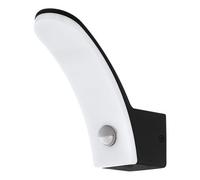 Applique extérieure FIUMICINO IP44 LED 11,5W en aluminium noir 70x0x180mm