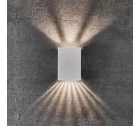 Applique D'extérieur Led Fold, 10 X 15 Cm, Blanche Blanc