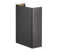 Applique D'extérieur Led Fold, 10 X 15 Cm, Noire