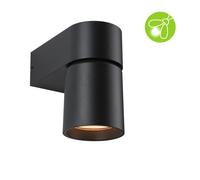 Applique D'extérieur Led Kimu Favorable Aux Insectes Ip44 Cylindrique 80mm 2200k 7,8w 500lm 230v 70° Anthracite Aluminium