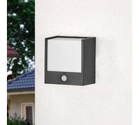 Applique DExtérieur Led Macaw Avec Détecteur noir, blanc