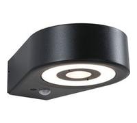 Applique d'extérieur LED Silma Détecteur de mouvement crépusculaire (IR) IP44 65x186mm 3000K 5,5W / 0,7W 600lm 230V Anthracite Aluminium Anthracite G
