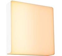 Applique d'extérieur LED Smart Home Zigbee 3.0 Azalena Détecteur de mouvement crépusculaire (HF) favorable aux insectes IP44 250x97mm Tunable Warm 8,5W 700lm 230V Blanc Matière plastique#Aluminium Bla