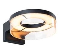 Applique d'extérieur LED Smart Home Zigbee 3.0 Capera Détecteur de mouvement crépusculaire (IR) favorable aux insectes IP44 231mm Tunable Warm 12,5W 800lm 230V Anthracite Aluminium Anthracite G