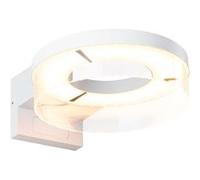 Applique d'extérieur LED Smart Home Zigbee 3.0 Capera Détecteur de mouvement crépusculaire (IR) favorable aux insectes IP44 231mm Tunable Warm 12,5W 800lm 230V Blanc Aluminium Blanc G